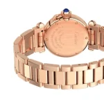 Cartier Pasha de Cartier Women Quartz Silver 18ct Rose Gold Watch WJPA0018 (1)