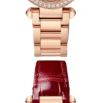 Cartier Pasha de Cartier Women Quartz Silver 18ct Rose Gold Watch WJPA0018 (2)