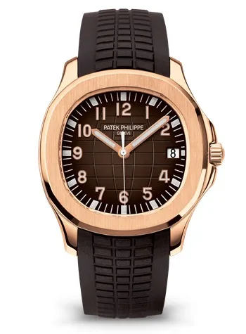 Patek Philippe Aquanaut Date Brown Strap Rose Gold 5167R 001 (3)