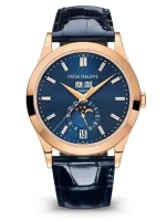 Patek Philippe Complications Rose Gold Diamond & Blue Dial 5396R 015 (2)