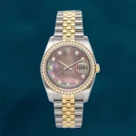 Rolex Datejust 116243BKMDJ 36mm Men’s Mother of Pearl Bracelet (3)