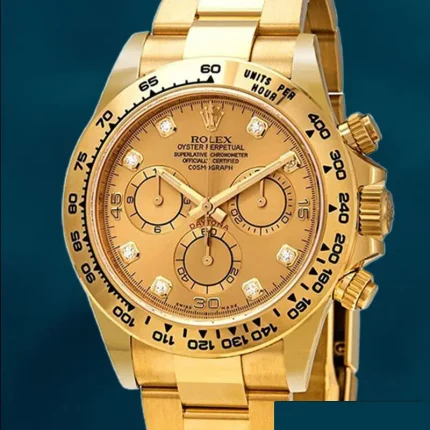 Rolex Daytona 116508GLDO Men’s 40mm Automatic Champagne Dial (4)